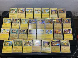 (30) Pikachu CARDS LOT VTG HOLO Raichu Stamped Red Cheeks Halloween Bubbles - Image 1