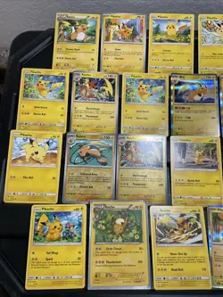 (30) Pikachu CARDS LOT VTG HOLO Raichu Stamped Red Cheeks Halloween Bubbles - Image 2