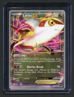 Latias EX 85/116 Ultra Rare 2013 Plazma Freeze Lightly Played Pokemon Card - Image 1
