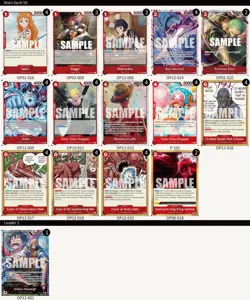 Silvers Rayleigh OP12-001 Upgraded 50 Card Deck One Piece TCG *Read Description* - Image 1