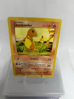 Pokemon TCG Charmander Base Set, Card 46/102, Regular Shadowless Common - Image 2