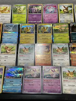 (30) EEVEE CARDS LOT VTG GLACEON LEAFEON ESPEON JOLTEON EVOLUTION Holo - Image 3