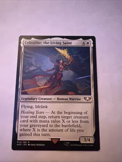 Celestine the Living Saint : MTG Warhammer 40k - Near Mint - Image 1