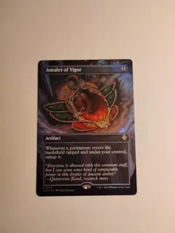 Amulet of Vigor (Borderless) Commander: the Lost Caverns of Ixalan Foil - Image 1