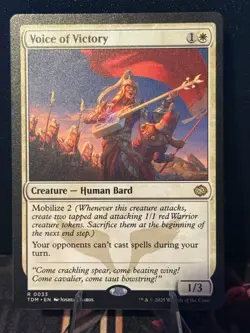 Voice of Victory Tarkir: Dragonstorm Regular - Image 1