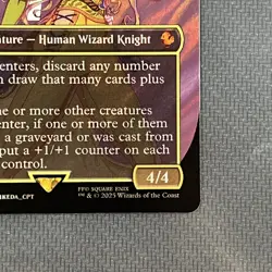 Celes, Rune Knight 209 Borderless Surge Foil Commander FINAL FANTASY English MTG - Image 5