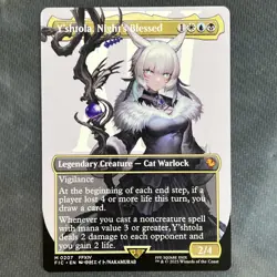Y'shtola, Night's Blessed 0207 Borderless Commander FINAL FANTASY English MTG - Image 1