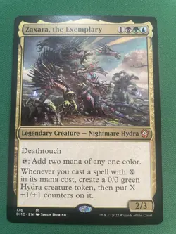 2022 Zaxara, the Exemplary-Dominaria United Commander-Magic MTG-176-NM M54 - Image 1