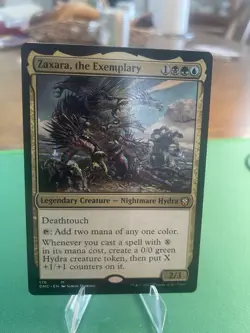 2022 Zaxara, the Exemplary-Dominaria United Commander-Magic MTG-176-NM M54 - Image 3