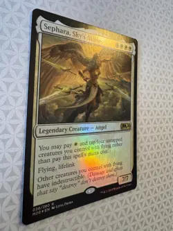 Magic the Gathering MTG Sephara Sky's Blade FOIL 036/280 M20 LP - Image 2