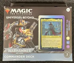 Magic the Gathering MTG Warhammer 40,000 - Forces of the Imperium Commander Deck - Image 1