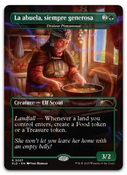 La abuela, siempre generosa - Tireless Provisioner #2057 NM Secret Lair Drop - Image 1