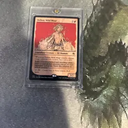 MTG Delina, Wild Mage (Showcase) - Adventures in the Forgotten Realms (AFR) #317 - Image 2