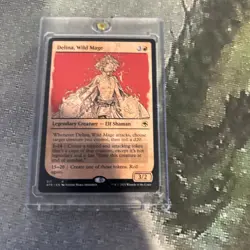 MTG Delina, Wild Mage (Showcase) - Adventures in the Forgotten Realms (AFR) #317 - Image 3