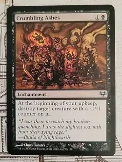 MTG Crumbling Ashes x1 NM ~Eventide (Magic the Gathering)*Free Shipping* - Image 1