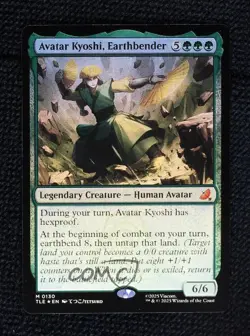 Avatar Kyoshi Earthbender Foil Magic The Last Airbender Eternal TLE #0130 - Image 1