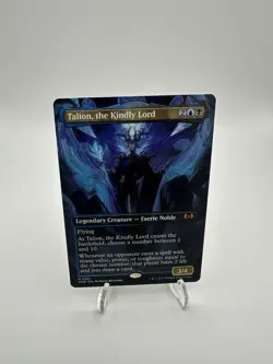 MTG Talion the Kindly Lord - Borderless - Wilds of Eldraine - #301 - Image 1