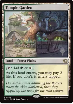 Temple Garden (Borderless) Lorwyn Eclipsed Regular - Image 1