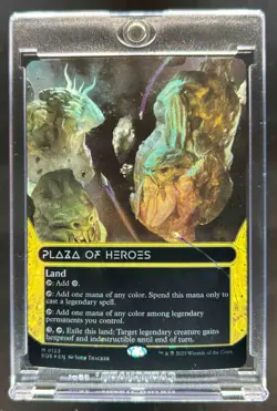 2025 Magic The Gathering Edge of Eternities Plaza of Heroes Borderless Foil 0123 - Image 1