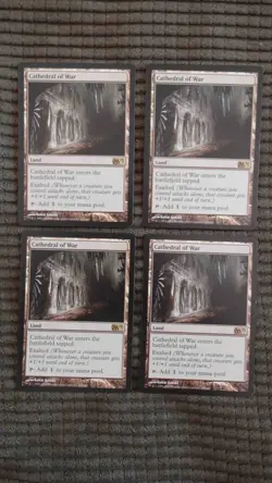 Magic: the Gathering / MtG Cathedral of War x4 M13 - Image 1