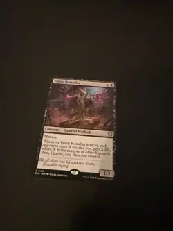 VALLEY ROTCALLER BLOOMBURROW BLB RARE SQUIRREL WARLOCK MTG 119 - Image 1