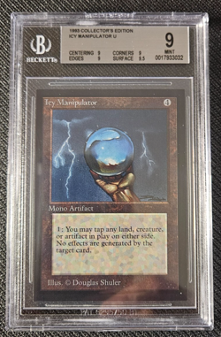 Collector's Edition - CE - Icy Manipulator - MTG - Mint - BGS 9 - Quad+ - Image 1