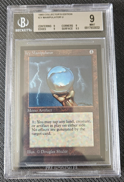 Collector's Edition - CE - Icy Manipulator - MTG - Mint - BGS 9 - Quad+ - Image 3