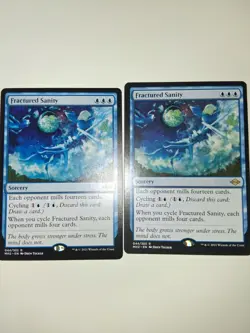 Fractured Sanity Qty 2 - Modern Horizons 2 MTG 044 NM - Image 1