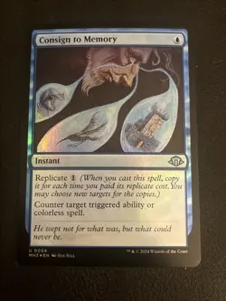 Consign to Memory Foil Modern Horizons 3 NM MTG - Image 1