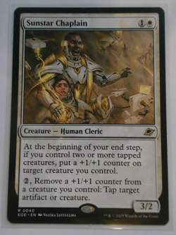 Sunstar Chaplain Edge of Eternities Regular - Image 1