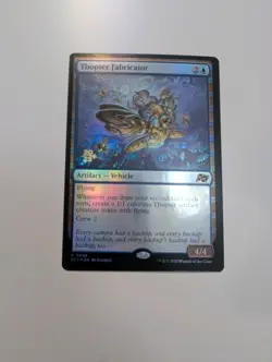 MTG - Thopter Fabricator (Prerelease Foil) - Aetherdrift NM/M Condition - Image 1