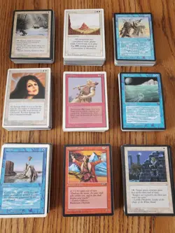 Magic The Gathering Lot of 500+ Older Singles Revised, Ice Age, Homelands, MORE - Image 1