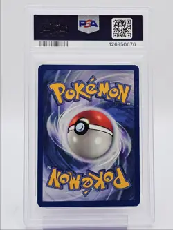 ALAKAZAM 1999 POKEMON GAME BASE SET HOLO RARE 1/102 PSA 8 Q0004 - Image 2
