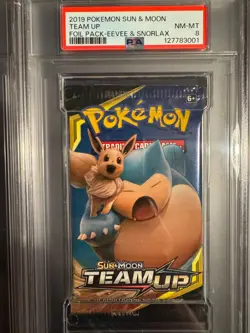 Pokemon Team Up Booster Pack Art Set PSA Sequential Grades - Image 4