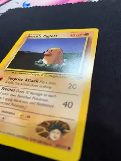 BROCK'S DIGLETT - 67/132 - GYM CHALLENGE - POKEMON CARD - LP - Image 3