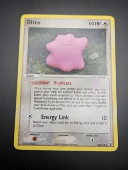 Pokemon TCG Ditto Delta Species 35/113 2005 Non-Holo Card - Image 1