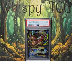 Pokemon 2016 XY Breakpoint Mega M Gyarados EX Full Art 115/122 PSA 9 - Image 1