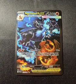 Pokemon TCG Mega Charizard X EX 125/094 SIR Phantasmal Flames English - Image 3