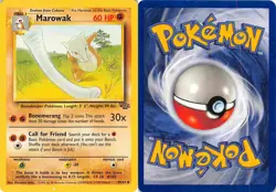 Marowak 39/64 Uncommon Jungle Pokemon LP - Image 3
