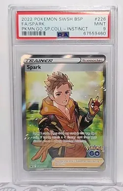 PSA 9 SPARK Full Art #SWSH226 Sword & Shield Black Star Promo 2022 Pokemon Card - Image 1