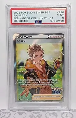 PSA 9 SPARK Full Art #SWSH226 Sword & Shield Black Star Promo 2022 Pokemon Card - Image 2