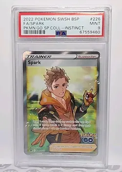 PSA 9 SPARK Full Art #SWSH226 Sword & Shield Black Star Promo 2022 Pokemon Card - Image 3