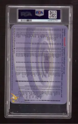 2002 Pokemon Legendary Collection Dark #S2 Blastoise Box Topper Nr.Mint PSA 7 - Image 2