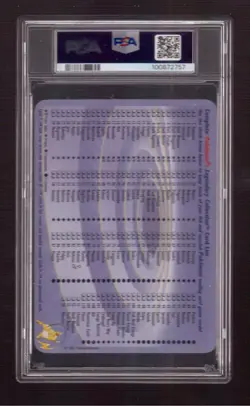 2002 Pokemon Legendary Collection Dark #S2 Blastoise Box Topper Nr.Mint PSA 7 - Image 3