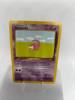 Pokemon TCG Slowpoke 1st Edition Common Card Fossil, 55/62, Regular - Image 2