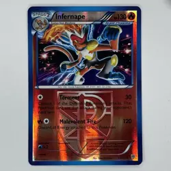 Infernape (Team Plasma) 17/135 Plasma Storm Reverse Holo - Pokemon TCG - NM - Image 1