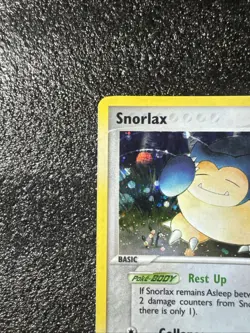 Pokemon TCG Snorlax 15/112 FireRed & LeafGreen Reverse Holo - Image 5