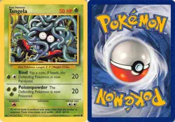 Tangela 66/102 Common Base Set Pokemon LP - Image 3