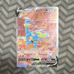 Pokemon Machamp V Full Art Ultra Rare Holo 172/189 Swsh10 Astral Radiance - Image 1