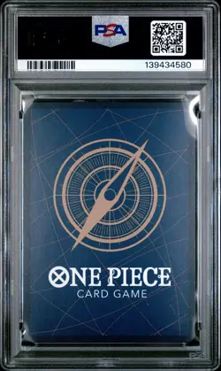 2025 ONE PIECE OP12-LEGACY OF THE MASTER TREASURE RARE #063 VINSMOKE SANJI PSA 9 - Image 2